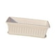 thumbnail image 2 of Maceta de plástico de 17 pulgadas para ventana con flores, ideal para interiores y exteriores, balcones. blanco, 2 of 9