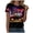 Purple, variant on USA 250th Anniversary Shirt Women 4th of July Eagle T-Shirt 1776-2026 250 Years Patriotic Graphic Tee American Flag Women T Shirts (Yellow,L)