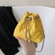 thumbnail image 5 of Bolsa Hilo de bordar PU pequeños Mujer Cadena Cubo de hombro (Amarillo) Ndcxsfigh Para Estrenar, 5 of 9