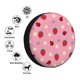 thumbnail image 4 of Balery Strawberry and Ladybugs Cubiertas para Neumáticos - Protector Resistente para Neumáticos de Camioneta, SUV, Remolque, Camper y RV-14 inch, 4 of 6