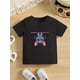 thumbnail image 1 of Halloween T-shirt - Boys' Soft Black T-Shirt - Cute Hanging Bat Graphic Tee, Lightweight Everyday Shirt for Toddler & Kids, Perfect Halloween or Casual Outfit, Toddler Halloween Clothes, 1 of 6