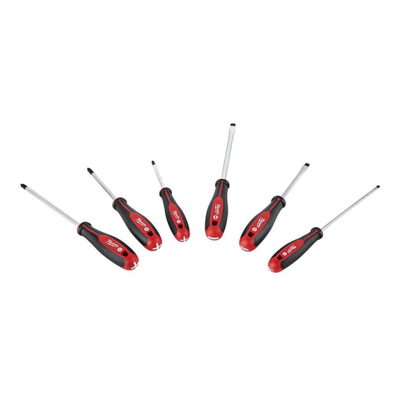 Milwaukee 6-Piece Phillips and Slotted Head Screwdriver Set 48-22-2706