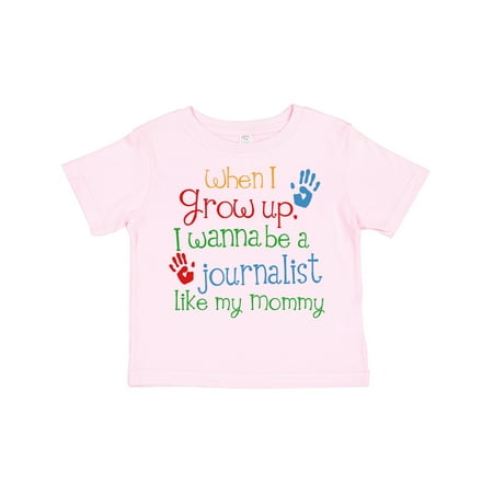 

Inktastic Journalist Like Mommy Gift Toddler Boy or Toddler Girl T-Shirt