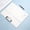 White, variant on File Folder,Plastic Clipboard Document Holders,A3 Acrylic Board,12.4x9.5Inch,Suitable for School and Office