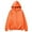 Orange, variant on NoxwB Men's Fashion Solid Color Loose Fit Fleece Jacket Casual Workout Hoodie Long Sleeve Full-Zip Hooded Sweatshirt with Pockets Dark Gray XL