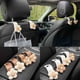 thumbnail image 1 of Ganchos para bolsos de coche para reposacabezas | Paquete de 4 Colgadores de bolsas de asiento de coche de flores lindas | Soporte de bolso de ajuste universal para la organización del automóvil, 1 of 4