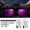 Purple 2pcs, variant on 2pcs For Tesla Model 3 Highland 2024 2025 2026 Tesla Model Y 2025 2026 Juniper Footwell Light Bulbs Atmosphere Lamp Accessories.