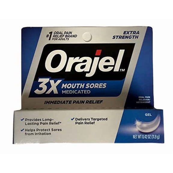 Orajel Orajel Mouth Sore Pain Relief Gel, 0.18 oz