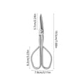 thumbnail image 3 of Gardening Pruning Shears Stainless Steel Branch Scissors, Sharp Durable Trimmer for Flowers Plants Trees, Ergonomic Comfortable Grip for Home Gardeners and Outdoor Plant Care, 3 of 6