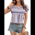 thumbnail image 1 of Blusas de Verano para Mujer, de Corta, Elegantes e Informales, , Talla L, 1 of 9