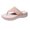 Khaki, variant on Yyuenw Thick Sole Thong Flip Flops Women PU Open Toe Summer Beach Casual Outdoor Walking Shoes
