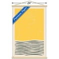 thumbnail image 3 of Geometric - Yellow Wall Poster with Wooden Magnetic Frame, 22.375" x 34", 3 of 3