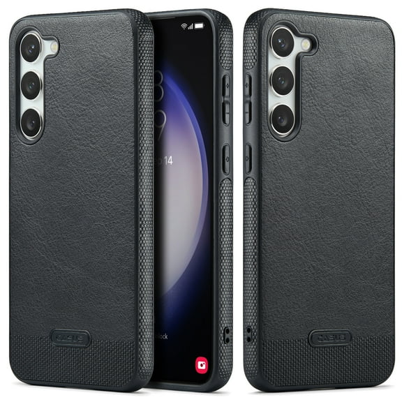 Samsung Galaxy S22 Case Leather Slim TPU Cover