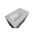 thumbnail image 2 of Lakeshore 36" Bathroom Vanity with Marine Gray Cabinet and Engineered Carrara Top, 2 of 6