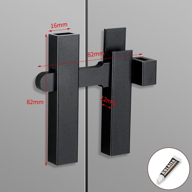 Gate Latch Matte Reliable 180 Degree Door 82x82mm High Quality Material