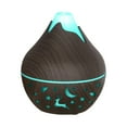 thumbnail image 2 of kkbbma under $5 Wood Grain Essential Oil Diffusers Diffuser Aromatherapy Diffuser with 7 Color Lights, Mist Device Silent Night Light Humidifier for Bedroom Office Kitchen, 2 of 9