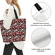 thumbnail image 3 of Disketp Graffiti Valentine Day Bolsa Tote Estampada para Mujer, Bolso de Hombro y de Mano para Compras y Viajes, 3 of 8