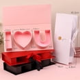 thumbnail image 3 of Uutvery I Love You Valentine Gift Box, Letter Shaped Cardboard Box for Flowers Jewelry, Large Fillable Present for Wedding Anniversary, Romantic Holiday Packaging, 3 of 4