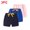 A01 Light Blue, variant on JOANKDMI 3-Pack Toddler Girls Casual Shorts Kids Summer Elastic Waist Play Shorts with Cute Ribbon Bowknot Lightweight Lounge Clothes for Little Girls Daily Wear