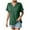 Green-07, variant on Womens V Neck Basic Tops Soild Color Tunic T Shirts Summer Short Sleeve Casual Cotton Tees Shirts