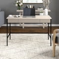 thumbnail image 3 of Evelyn&Zoe Mid-Century Modern 48" Wide Alder White Home Office, 3 of 7