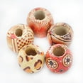 thumbnail image 2 of 100pcs Wooden Style Women Favorite Jewelry Beads Mixed Large Hole Jewelry Making Craft 12mm 12mm 7mm, 2 of 8