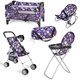 thumbnail image 1 of Set de juego Baby Doll Flash n Color, diseño floral, 4 piezas, 1 of 7