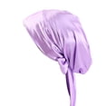 thumbnail image 5 of Guardurnaity Gorro estampado para mujer, a la moda, con lazo, , para la cabeza, turbantes, envolturas de satén para el pelo para mujer, para dormir Type2 NO2, 5 of 5