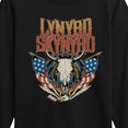 thumbnail image 3 of Lynyrd Skynyrd - Americana Steer Skull - Toddler & Youth Long Sleeve Graphic T-Shirt, 3 of 5