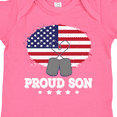 thumbnail image 4 of Inktastic Military Proud Son US Flag Boys or Girls Baby Bodysuit, 4 of 5