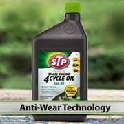 STP Premium Small Engine Anti-Wear Technology 4-Cycle Oil SAE-30, 32 fl oz