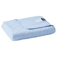 thumbnail image 5 of Chaps 3-Piece Jersey Knit Microfiber Quilt Set - Coverlet Comforter - Blue - Size Full/Queen, 5 of 5
