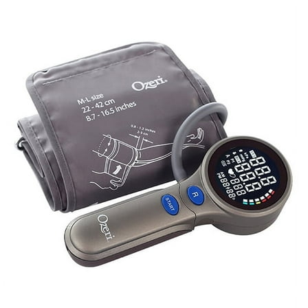 Ozeri BP8H Upper Arm Blood Pressure Monitor with Intelligent Hypertension Detection
