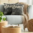 thumbnail image 5 of Ambesonne Modern Throw Pillow Cover 2 Pack, Woman with Cool Posing, 18", Dark Taupe and Tan, 5 of 5