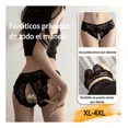 thumbnail image 3 of 2pcs Ligeros Sensuales Calzones Encaje Ropa Interior Grande, 3 of 8