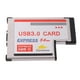thumbnail image 2 of Tarjeta de 54 mm Adaptador USB 2.0 Compatible con Windows 2000 / XP / 2003 / Vista, 2 of 9