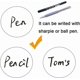 thumbnail image 3 of 1" round label removable colour coded dot stickers, 500 labels per roll(White), 3 of 4