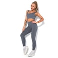 thumbnail image 4 of TFixol Traje de yoga para mujer Ropa deportiva Trajes de entrenamiento súper elástico Chándal Gimnasio, 4 of 8