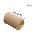 thumbnail image 4 of maskred 1 Roll Jute Ribbons Decorative Sewing Accessory Good-looking Clothes Ribbon for Gifts Party Holiday Table Decorations Wide15cm 1Set, 4 of 6