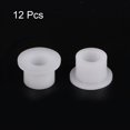 thumbnail image 3 of Uxcell 12 pack Flanged Sleeve Bearings Plastic Bushings 5.5mm Bore x 8.5mm OD x 7mm Length Nylon Bushings, White, 3 of 5