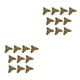 thumbnail image 2 of Kenally 10 piezas cubierta de esquina de armario borde de Metal Protector decoración Bronce 2Conjunto, 2 of 6