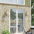thumbnail image 4 of Livex Lighting - Oslo - 3 Light Outdoor Wall Lantern in Mid Century Modern Style, 4 of 12