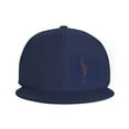 thumbnail image 3 of DouZhe Flat Brim Cap Snapback Hat, Retro Mexico Style Bird Prints Adjustable Blue Adult Baseball Cap, 3 of 6