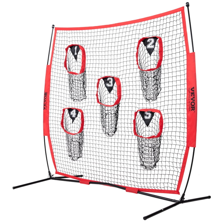 Qb Target .net Qb Training Equipment ZELUS 7x7ft Football Throwing Net - QB Training ...