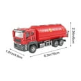 thumbnail image 3 of PPgejGEK Alloy Inertial Concrete Mixer Engineering Vehicle Toy for Boys Age 3-6, Model B Set 2, 3 of 6