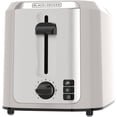 thumbnail image 4 of BLACK+DECKER 2-Slice Toaster, Extra-Wide Slots, 7 Shade Settings, Bagel & Frozen Functions, Removable Crumb Tray, 4 of 9