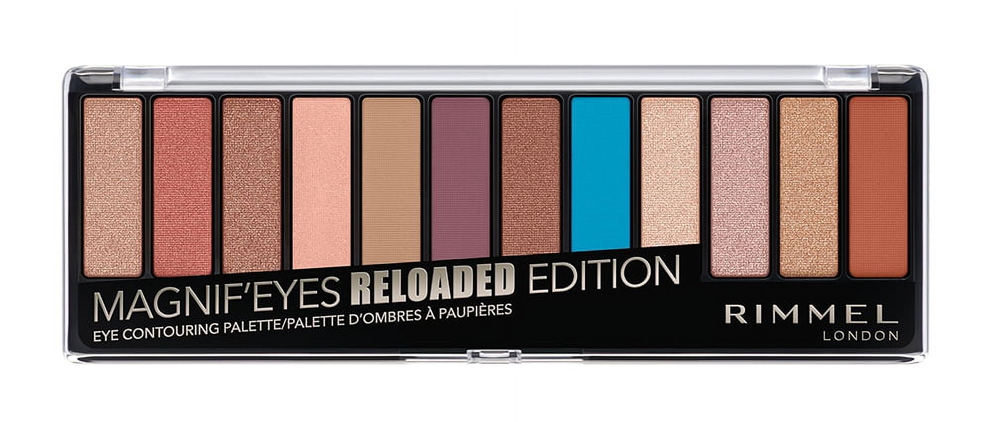 Rimmel London Magnif'Eyes Eyeshadow Palette, Reloaded, 0.5 oz photo 1
