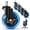 Blue, variant on Set of 5 Office Chair Wheels, 3 Inch Smooth Replacement Chair Wheels, 880LBS Heavy Duty Casters Long Lasting, Universal Fit for Home, Office, Gaming Chair, Red