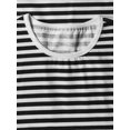thumbnail image 3 of Ma Croix Mens Casual Hipster Striped Design Short Sleeve T Shirt, 3 of 6