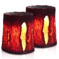 thumbnail image 1 of 2PCS Solar Light Resin Light-emitting Simulation Tree Stump Courtyard Lawn Park Decoration Balcony Desktop Ornaments Night Light, 1 of 8